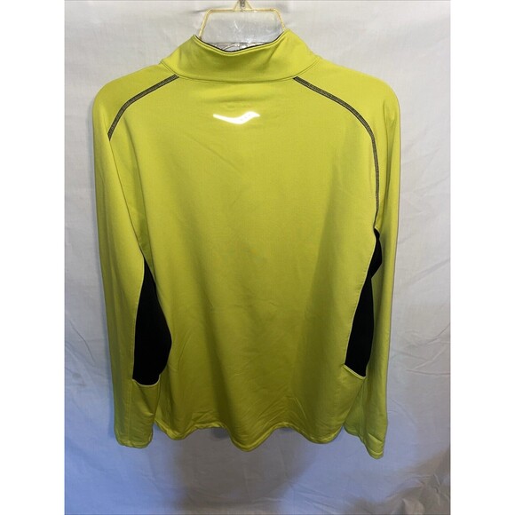 Saucony Men’s Athletic Shirt Size 2XL Yellow Athleisure Running Crosstraining - Picture 8 of 12
